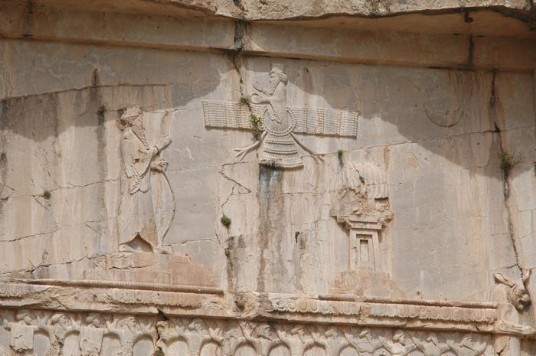 Relief over Xerxes' Tomb